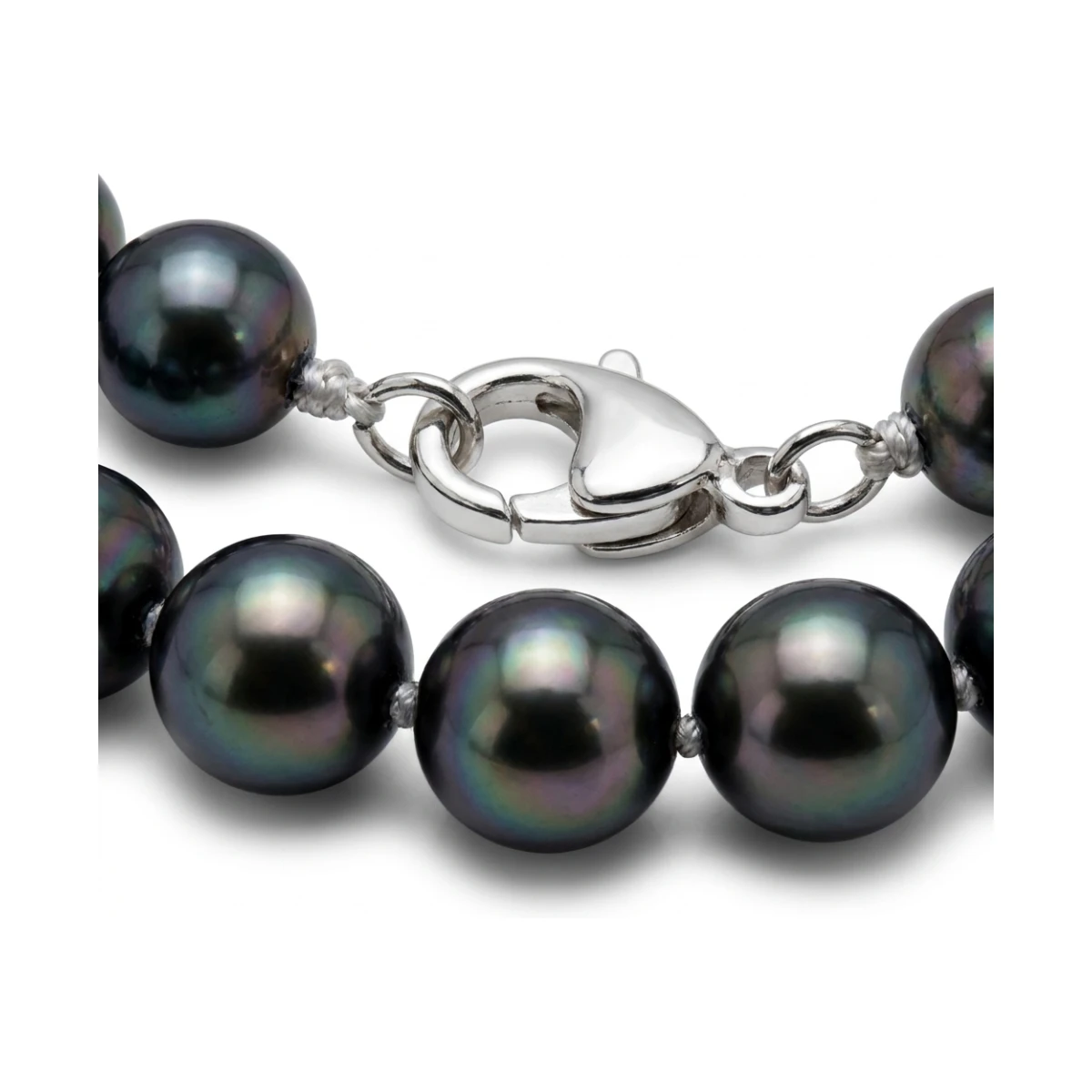 Black Akoya Pearl Necklace | AA+ Grade | 5.5-6.0 mm