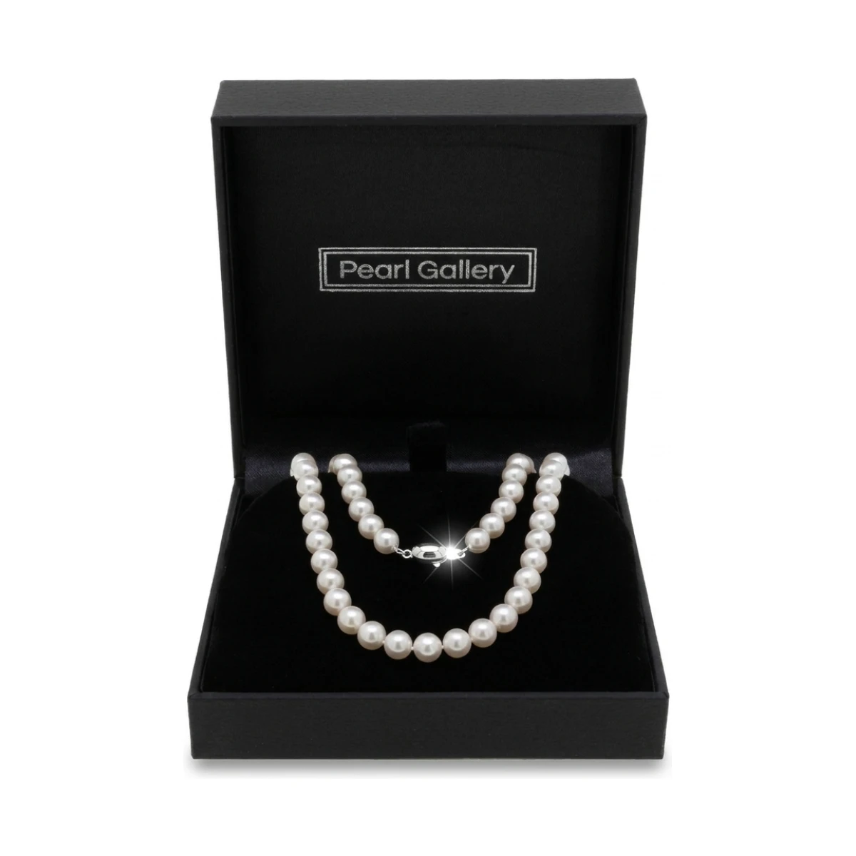 White Akoya Pearl Necklace| AA+ Grade | 6.0-6.5mm