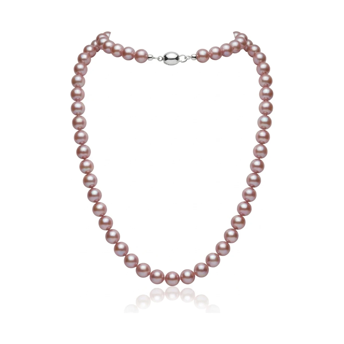 Pink Freshwater Pearl Necklace | AAA Grade | 5 mm