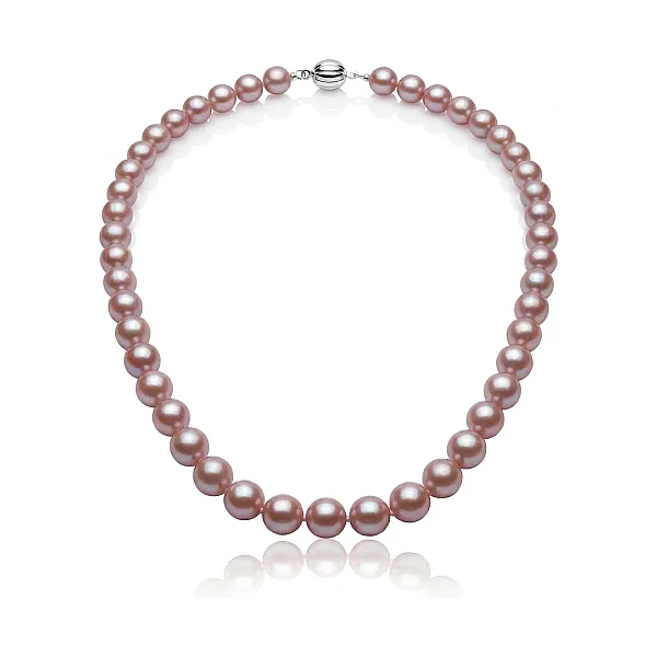 Pink Freshwater Pearl Necklace | AAA Grade | 6 mm