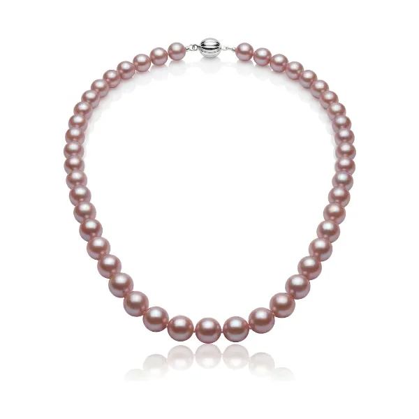 Pink Freshwater Pearl Necklace | AAA Grade | 6 mm