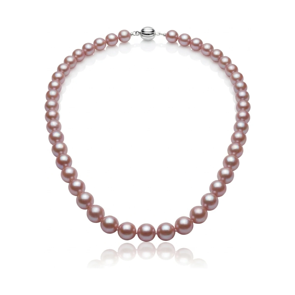 Pink Freshwater Pearl Necklace | AAA Grade | 6 mm