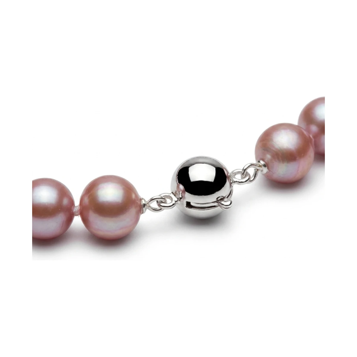Pink Freshwater Pearl Necklace | AAA Grade | 6 mm