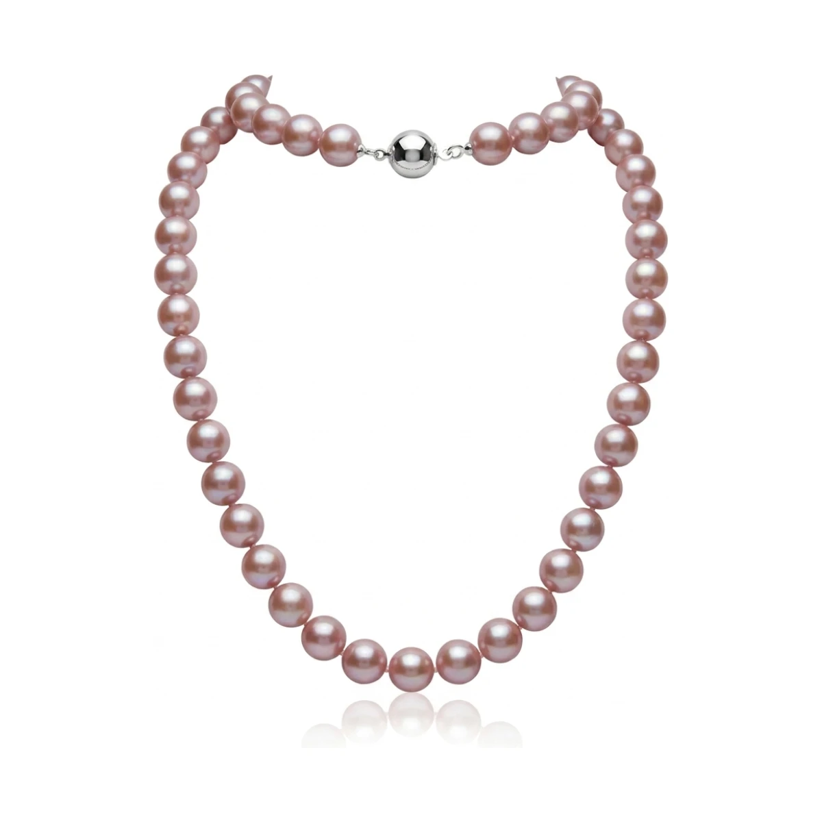 Pink Freshwater Pearl Necklace | AAA Grade | 7 mm