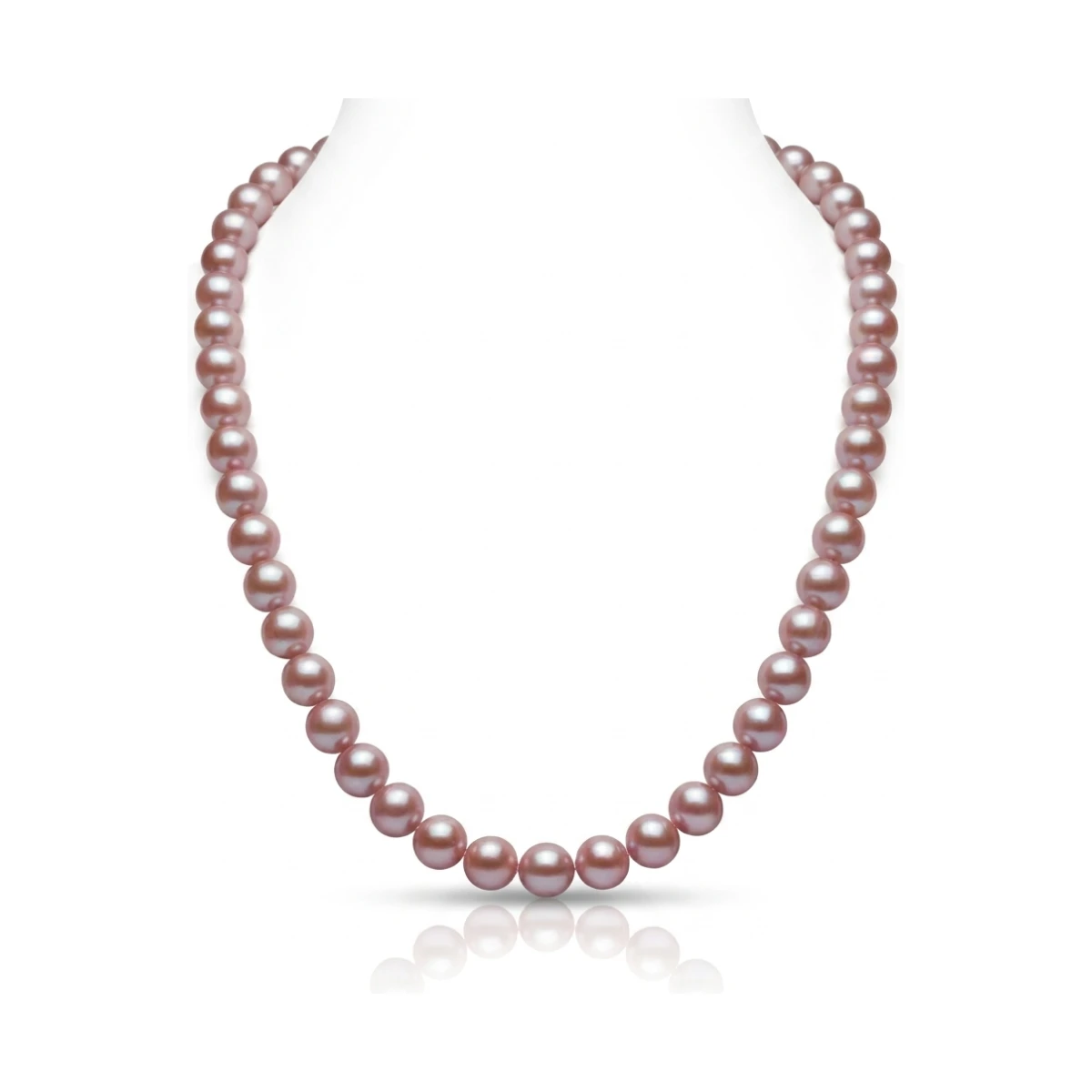 Pink Freshwater Pearl Necklace | AAA Grade | 7 mm