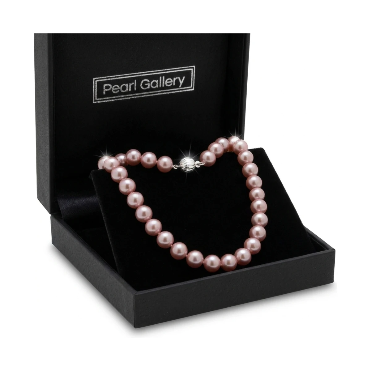 Pink Freshwater Pearl Necklace | AAA Grade | 9 mm