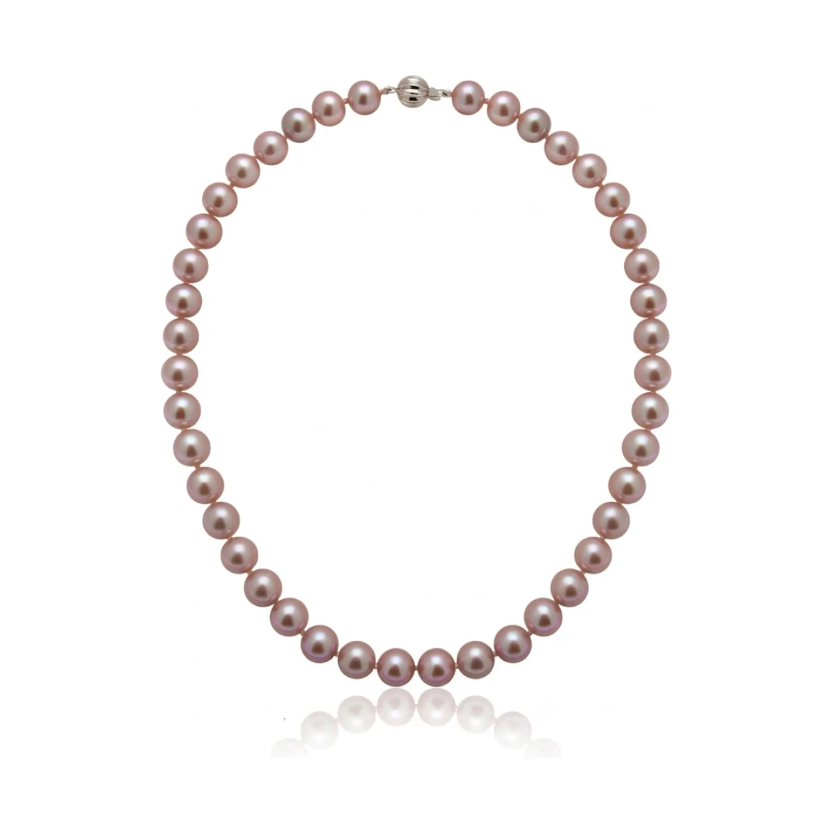 Pink Freshwater Pearl Necklace | AAA Grade | 10 mm