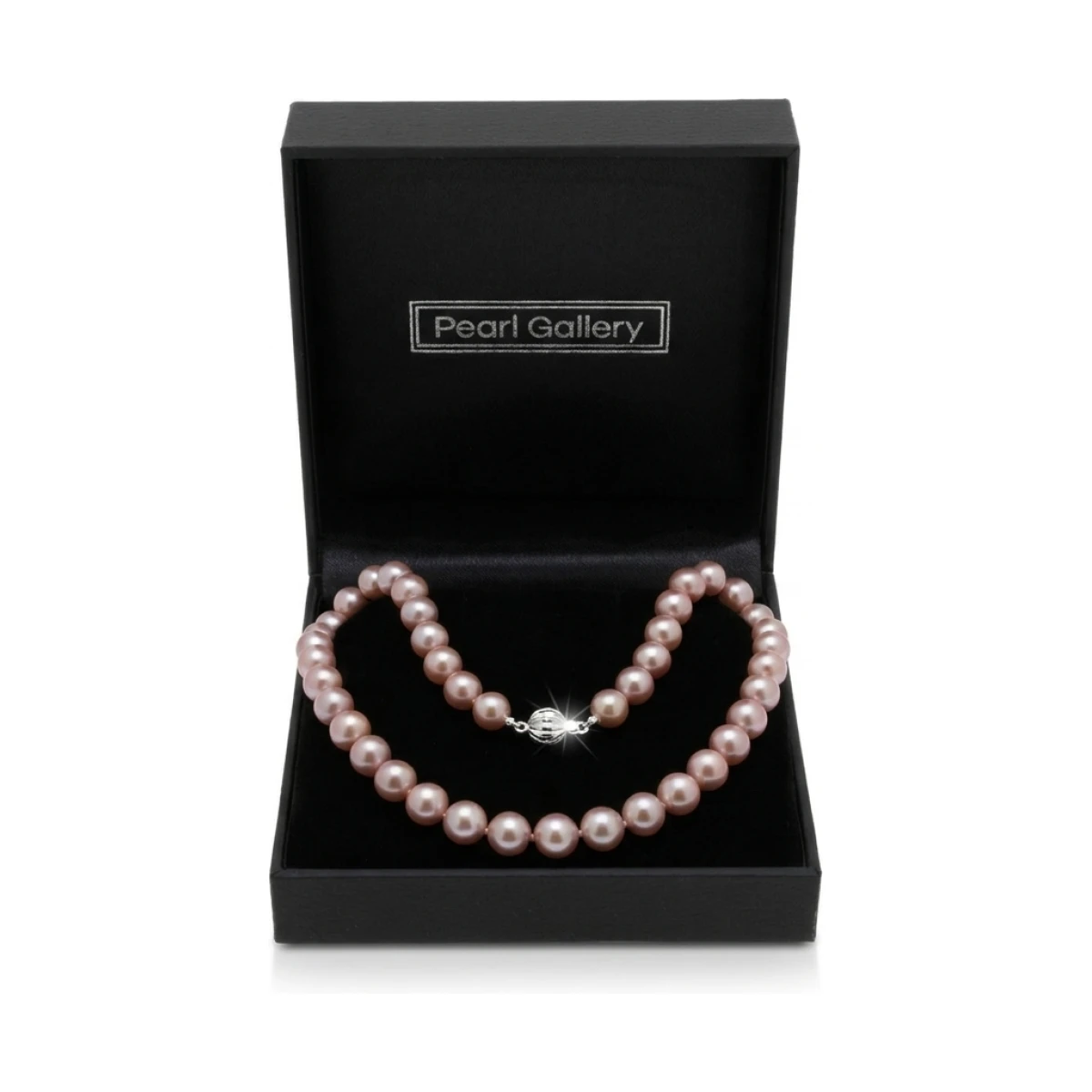 Pink Freshwater Pearl Necklace | AAA Grade | 10 mm