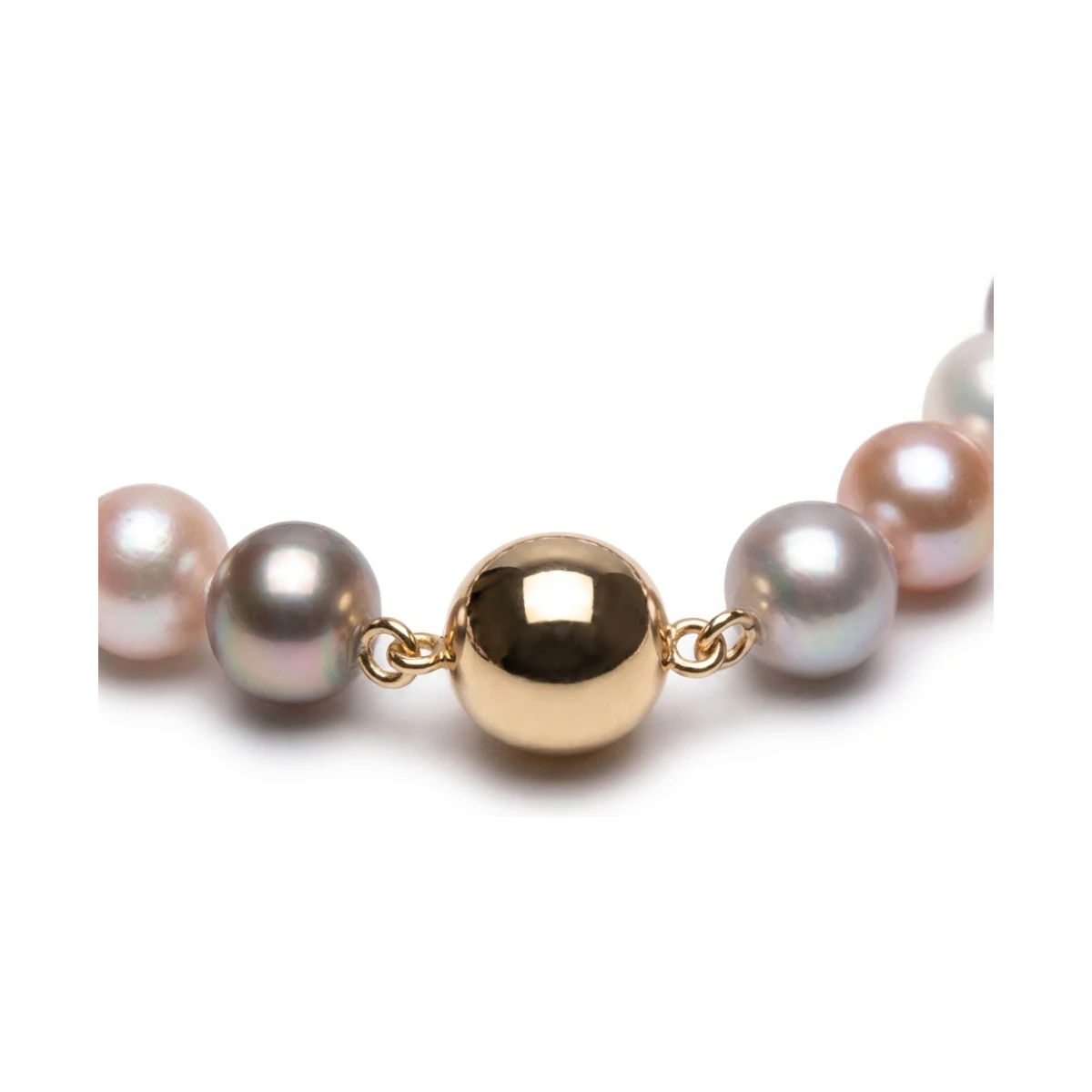 Freshwater Multicoloured Pearl Necklace | AA Grade | 5mm