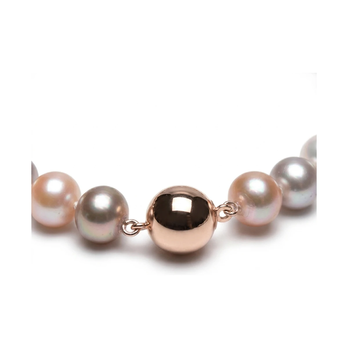 Freshwater Multicoloured Pearl Necklace | AA Grade | 6mm