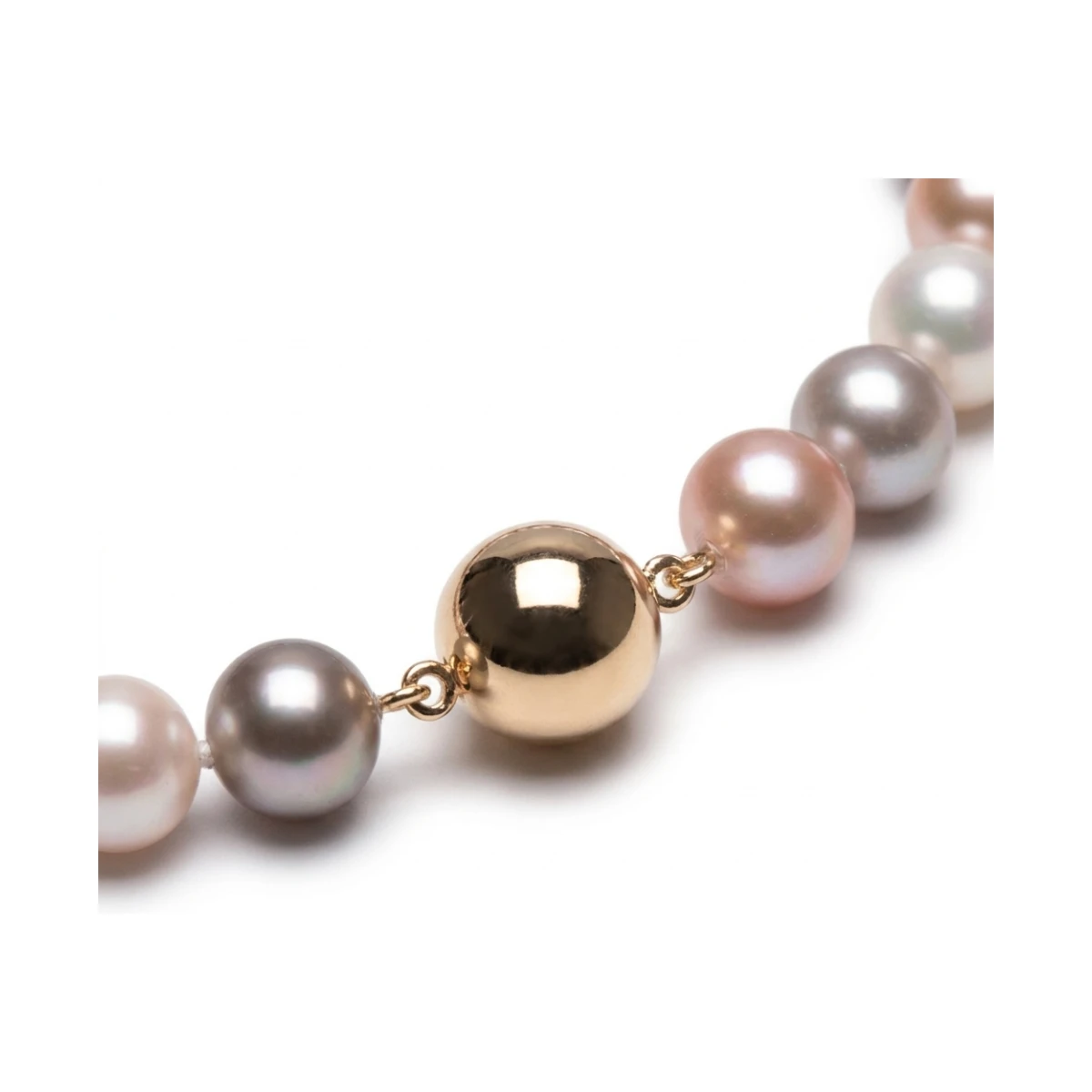 Freshwater Multicoloured Pearl Necklace | AA Grade | 7mm
