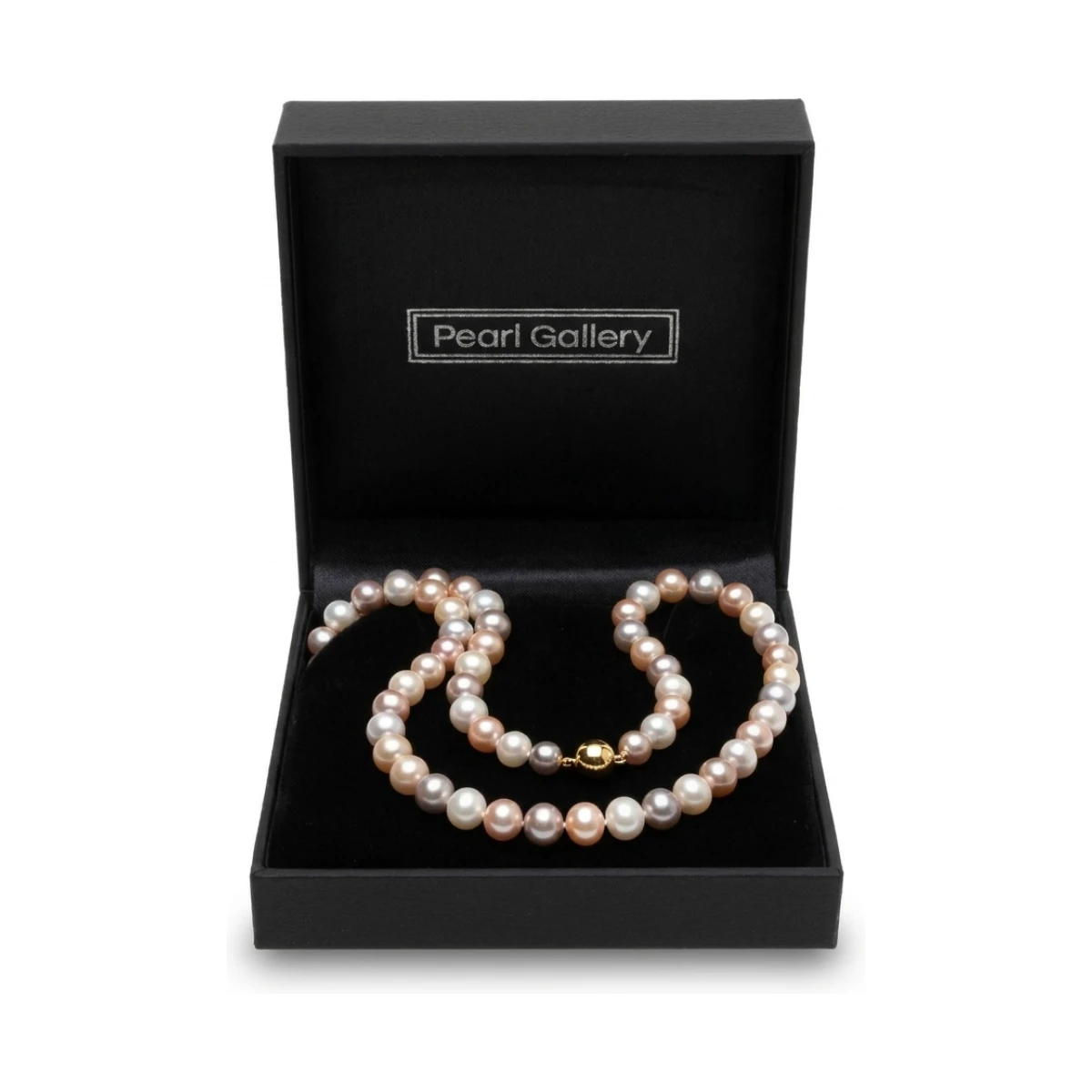 Freshwater Multicoloured Pearl Necklace | AA Grade | 7mm