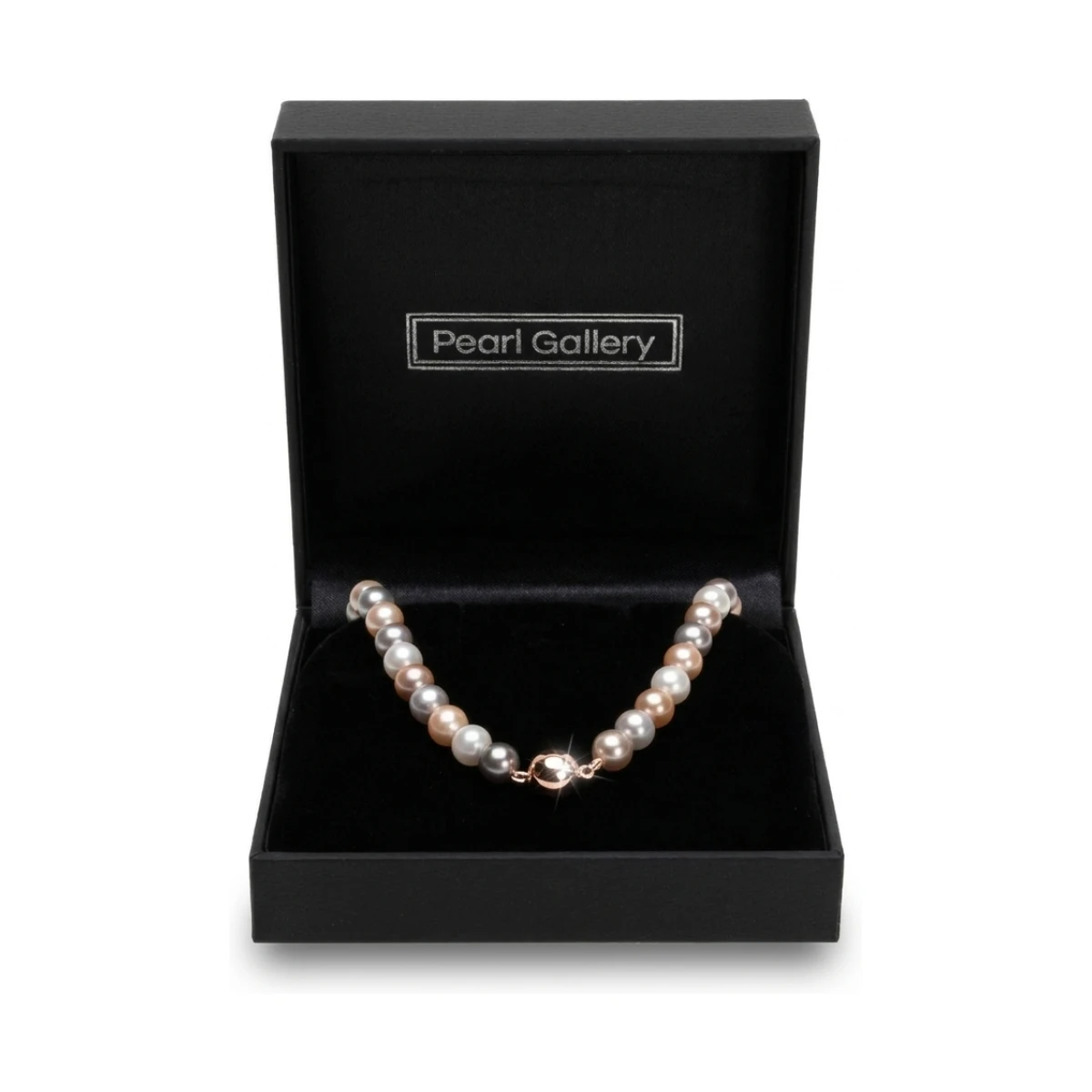 Freshwater Multicoloured Pearl Necklace | AA Grade | 8mm