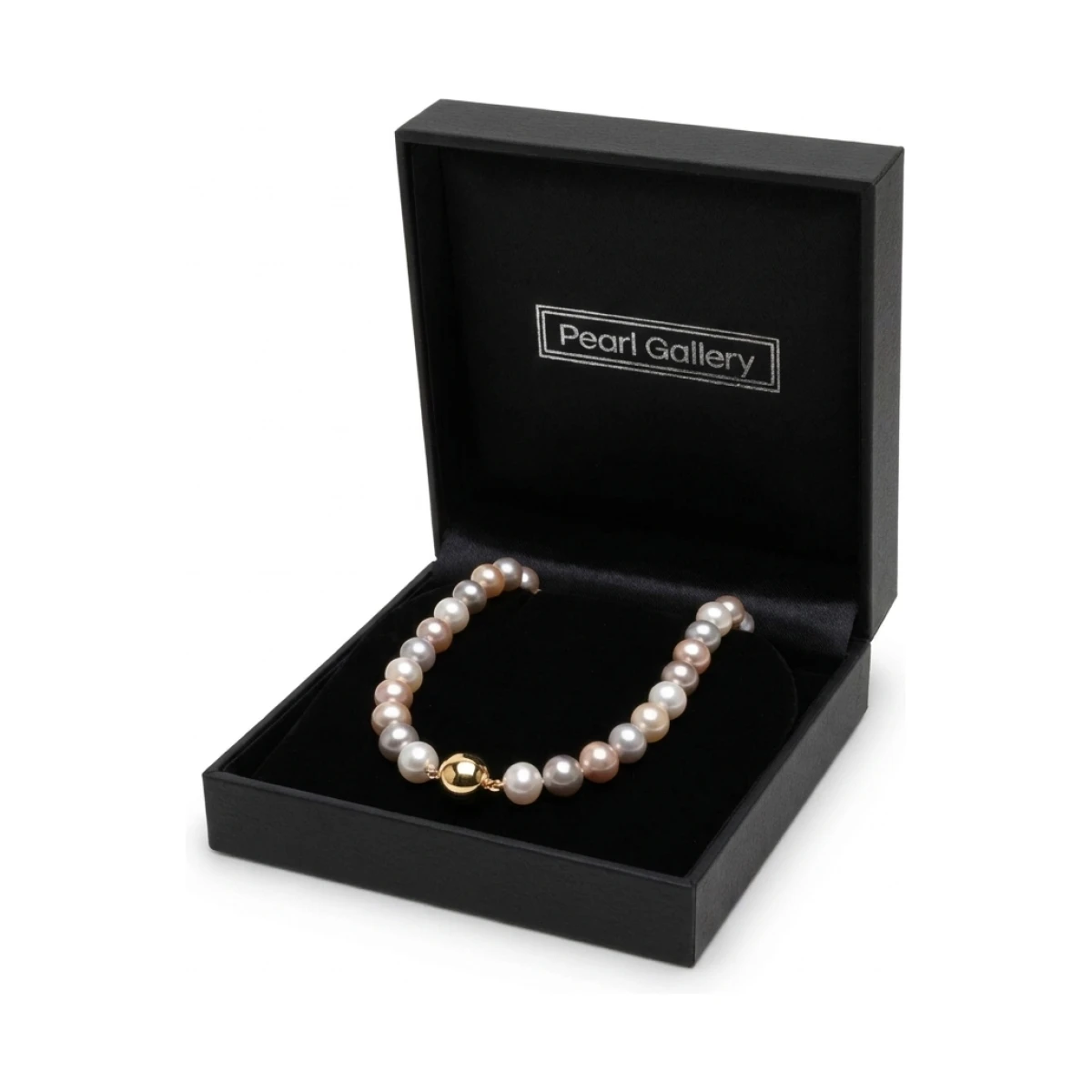 Freshwater Multicoloured Pearl Necklace | AA Grade | 9mm