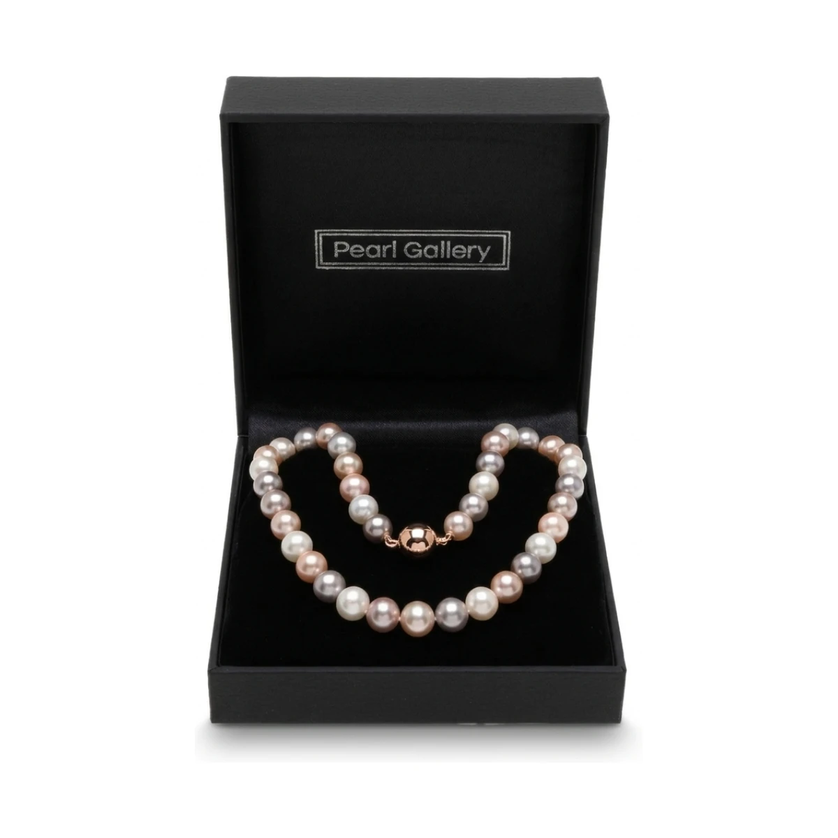 Freshwater Multicoloured Pearl Necklace | AA Grade | 10mm
