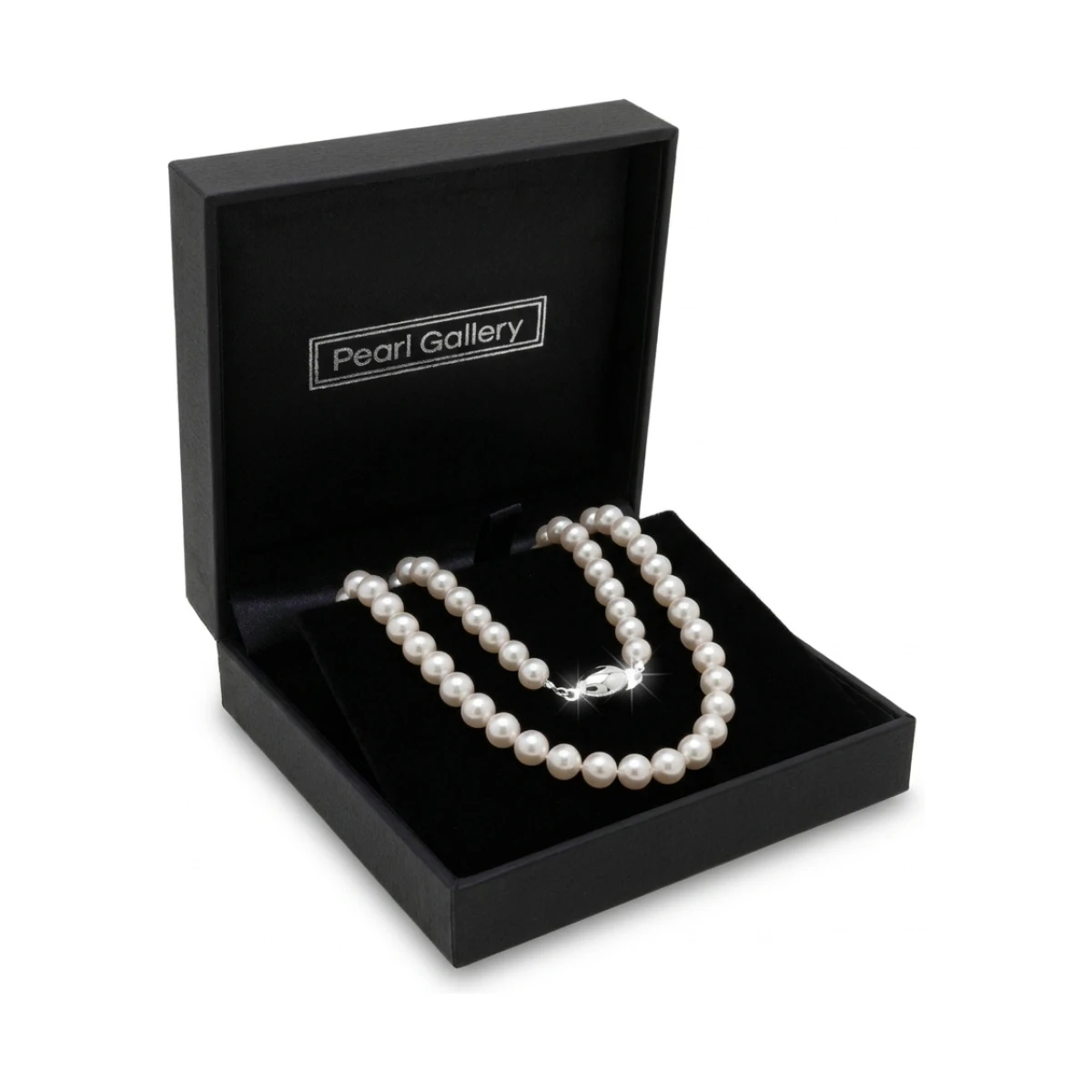 White Akoya Pearl Necklace | AAA Grade | 5.5-6.0mm