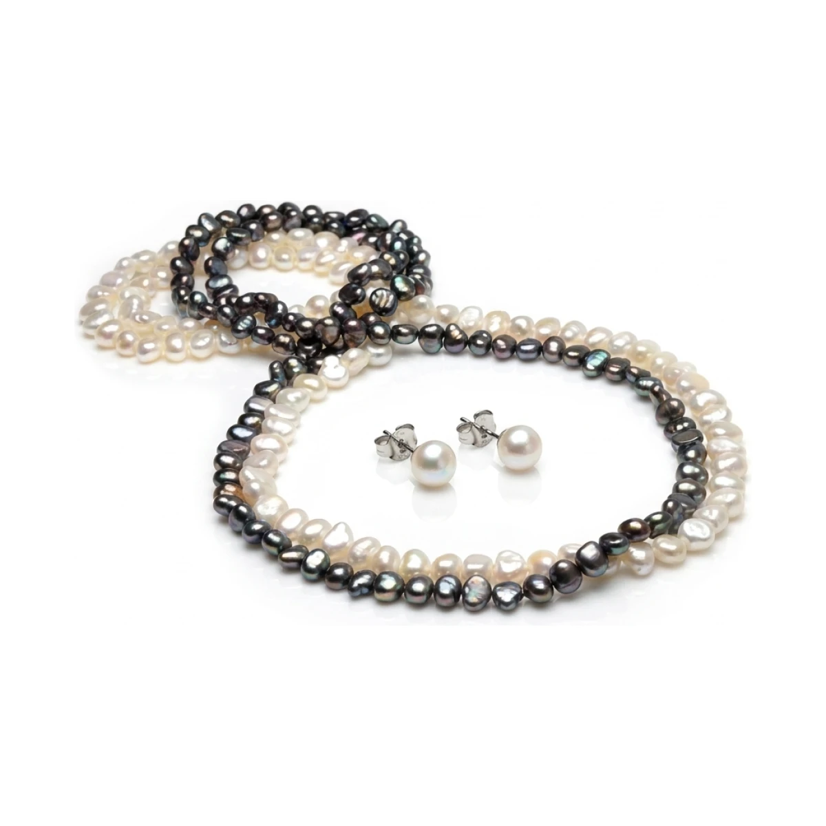 Freshwater baroque Pearl Necklace Set
