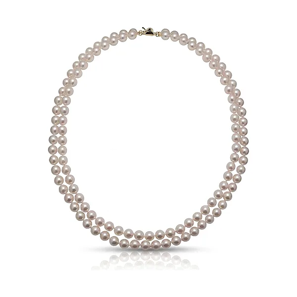 Akoya Double-Row Necklace