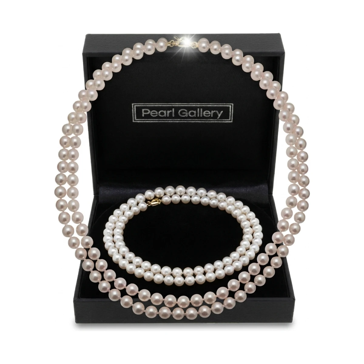 Akoya Double-Row Necklace