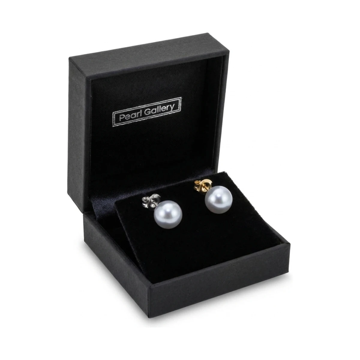 Grey Akoya Stud Earrings  |  5.5-6.0 mm