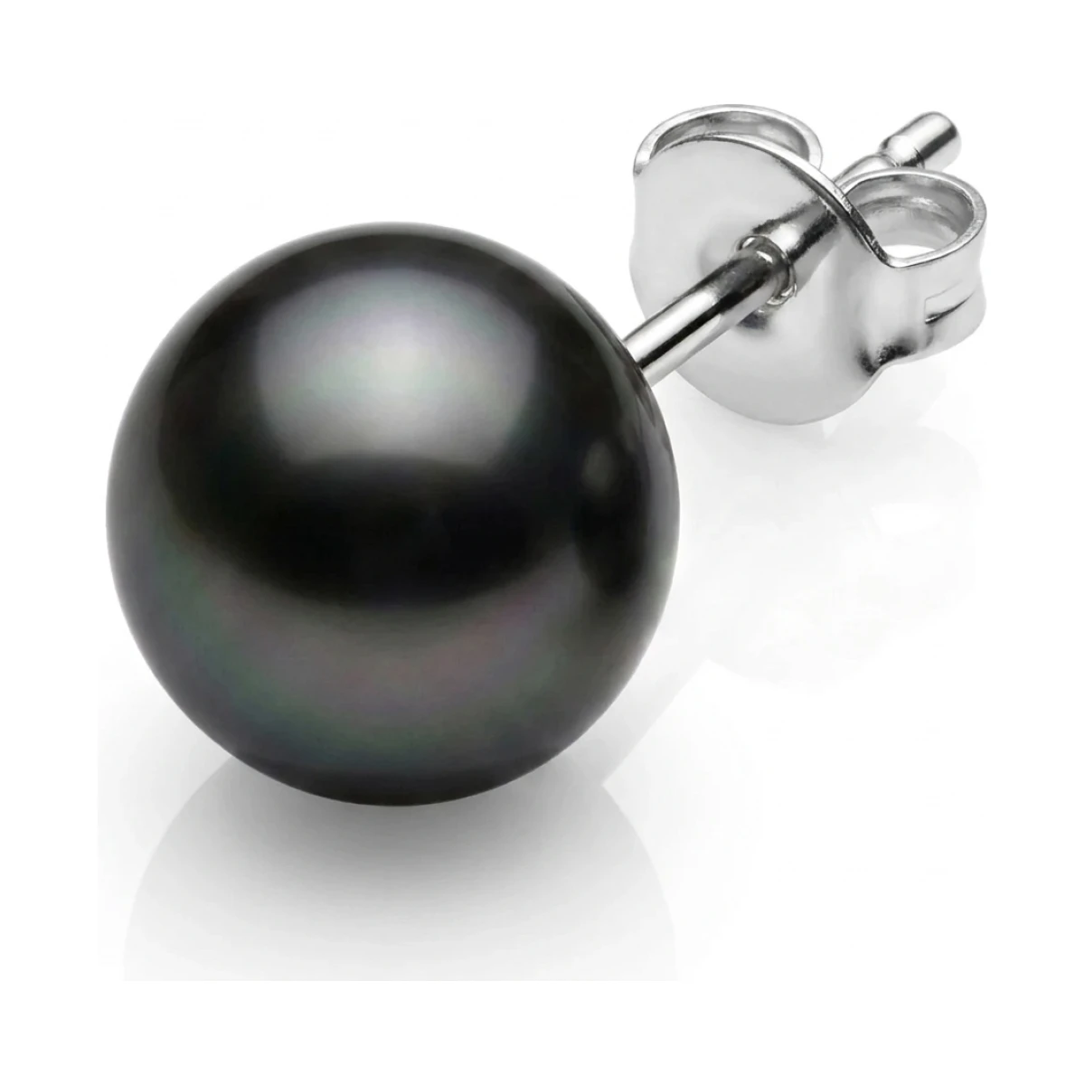 Black Akoya Stud Earrings  |  8.0-8.5 mm