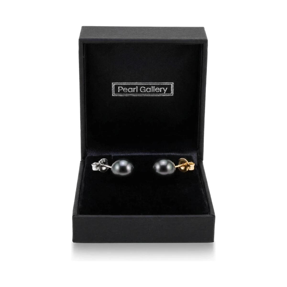 Black Akoya Stud Earrings  |  4.0-4.5 mm