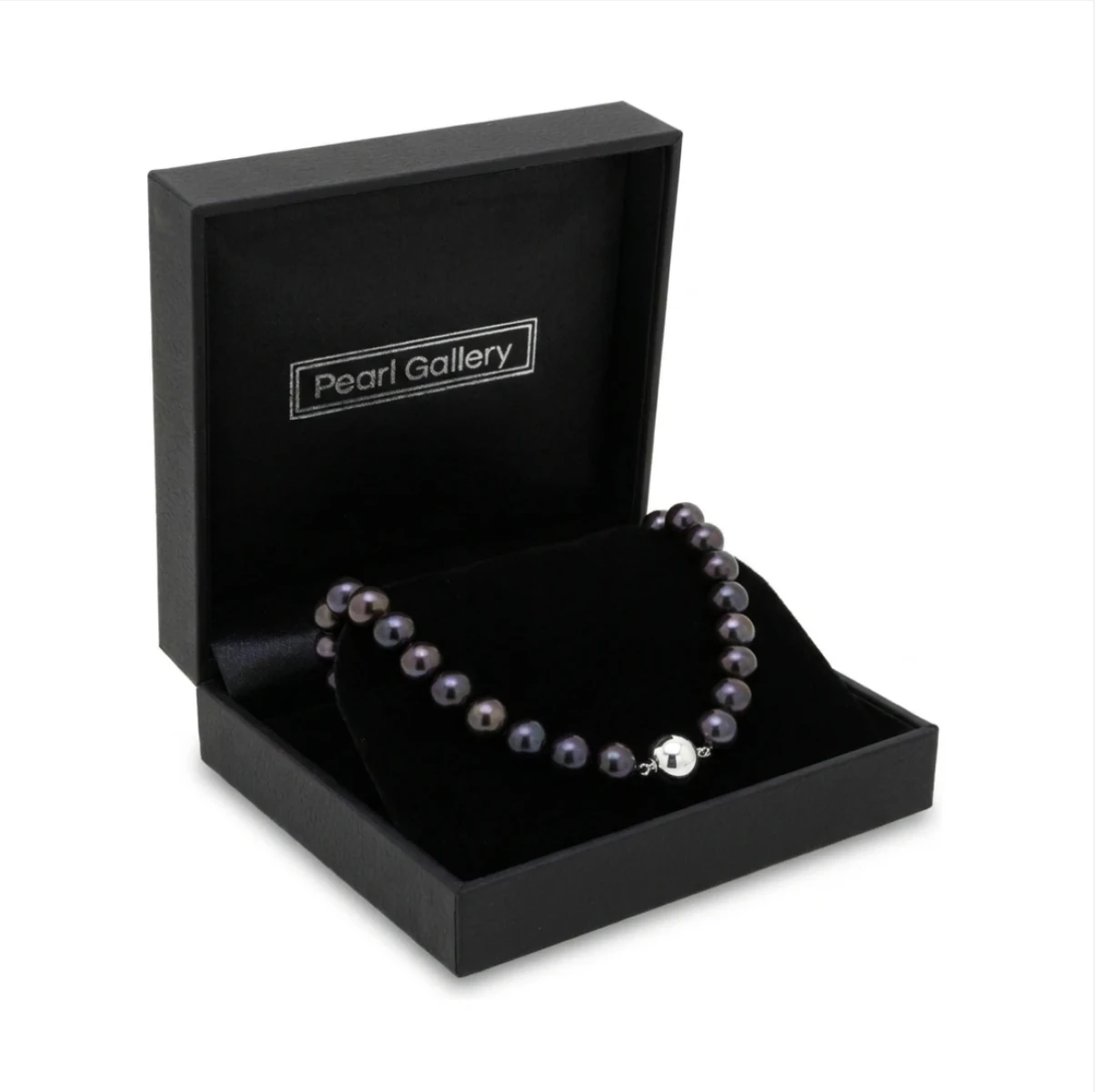 Black Freshwater Pearl Necklaces | Grade AA | 11mm