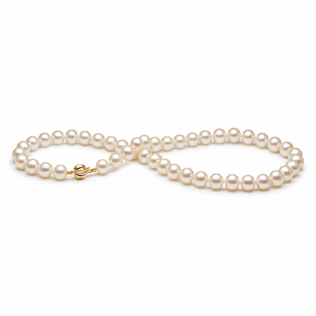 Freshwater White Pearl Necklace | AA Grade | 12mm