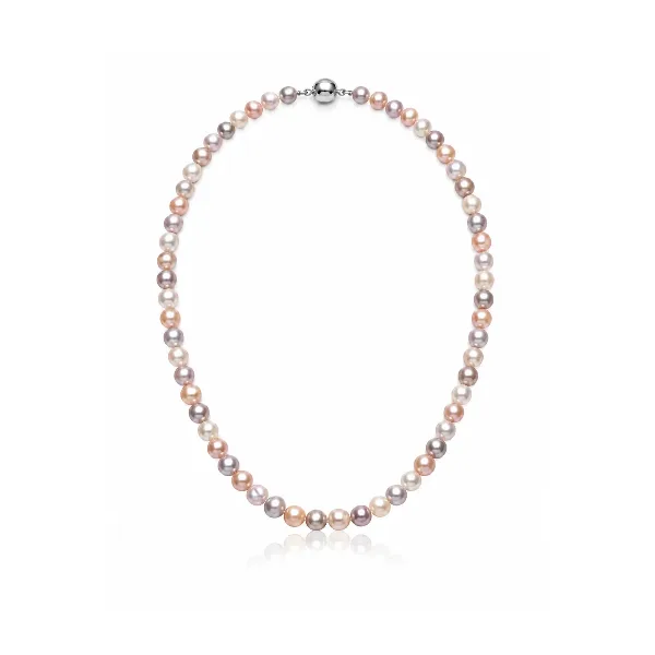 Freshwater Multicoloured Pearl Necklace | AA Grade | 5mm